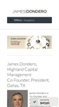 Mobile Screenshot of jamesdondero.com